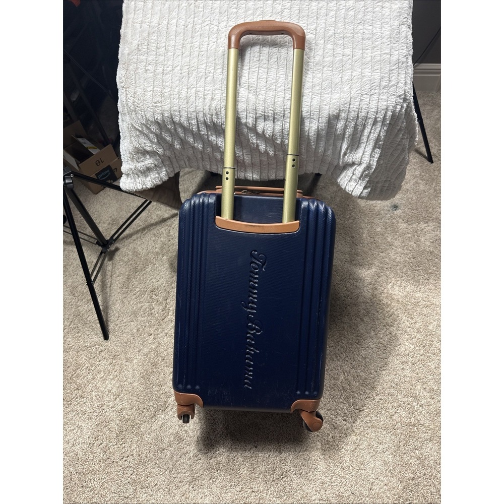 Tommy Bahama Hardside Carry-On Spinner USED Nice Travel Ready EUC 14"x9"x 21" - Picture 4 of 14